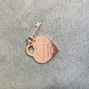 Tiffany and Co RTT CHARM WITH ATTACHED KEY